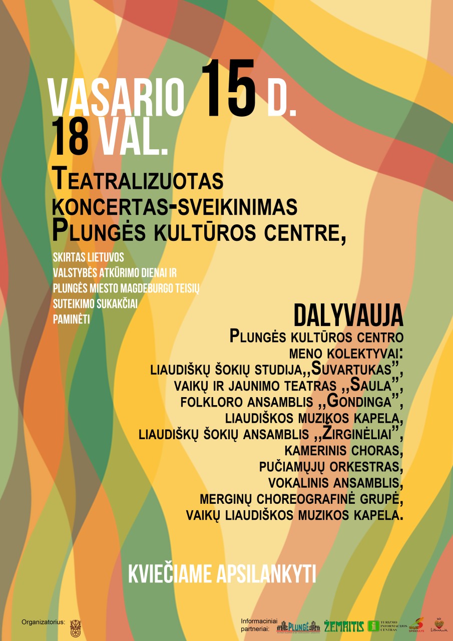 2022-02-15 Teatralizuotas koncertas-sveikinimas Plungės kultūros centre