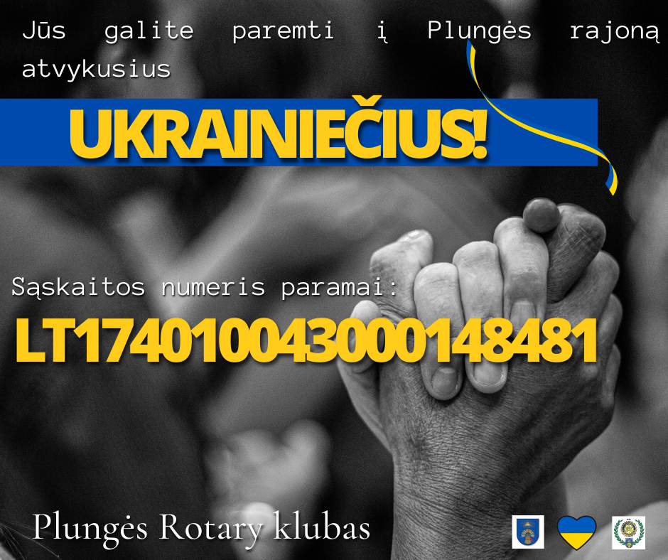 Ukraina. Parama Pinigai