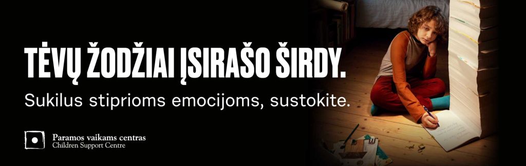 Tėvų žodžiai įsirašo širdy