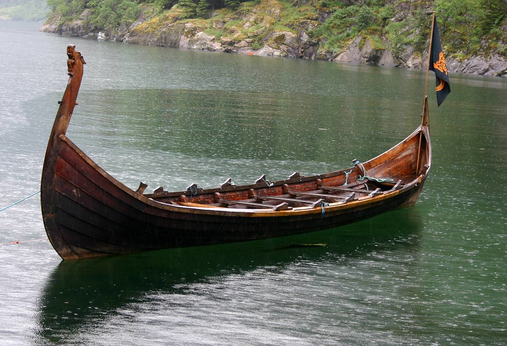 Vikingų regata. Vikingų valtis