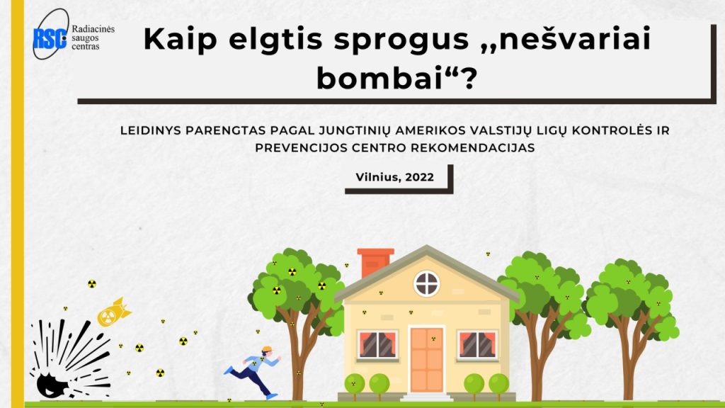 Kaip elgtis sprogus ,,nešvariai bombai“