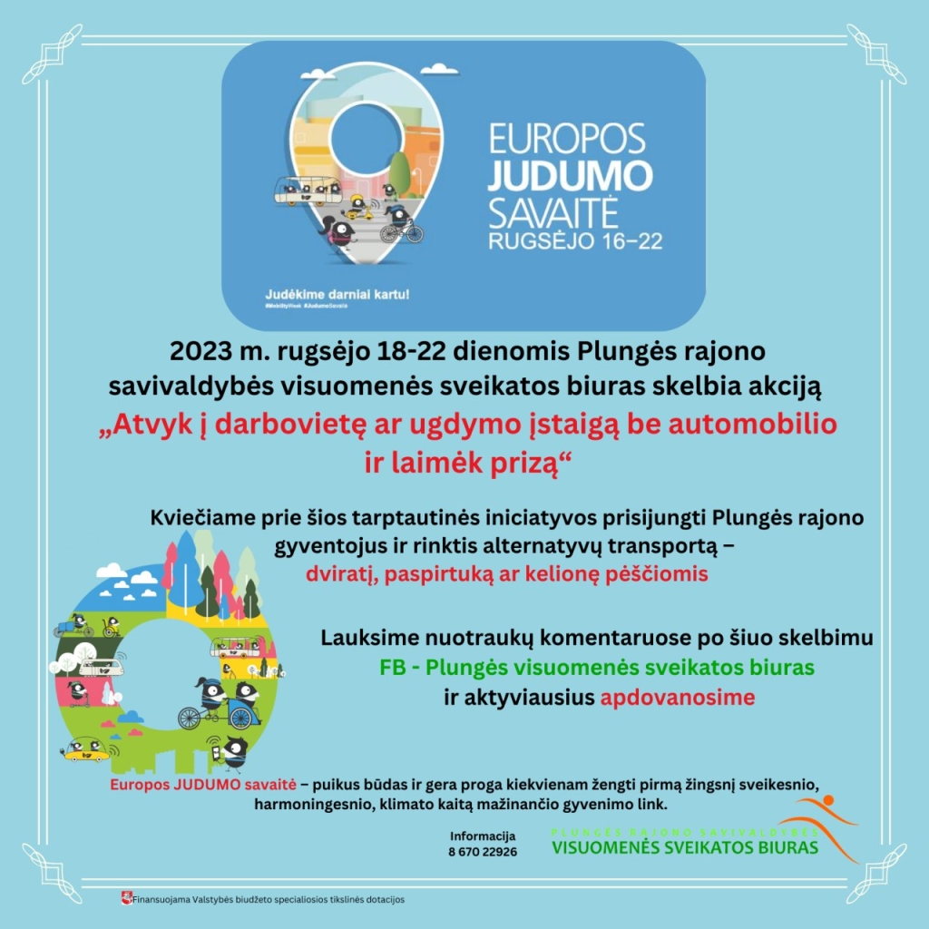 Europos judumo savaitė 2023