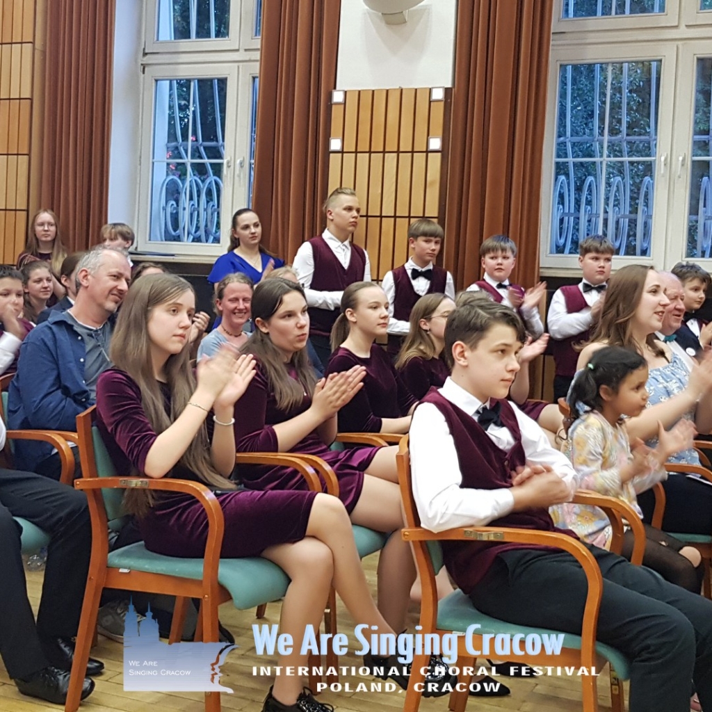 Tarptautinis chorų festivalis WE ARE SINGING CRACOW. Plungės kolektyvo pasirodymas.