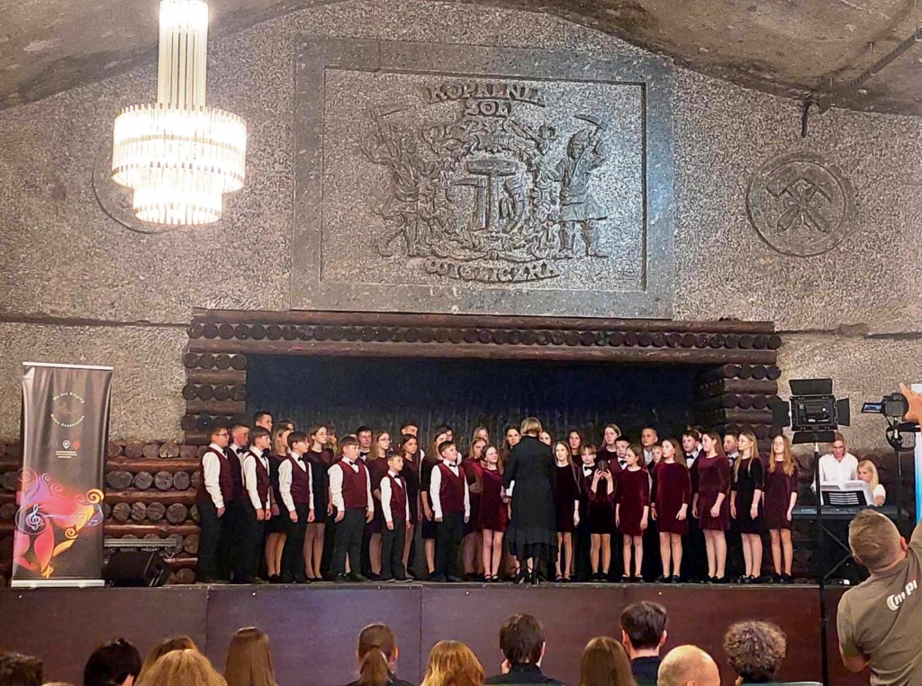 Tarptautinis chorų festivalis WE ARE SINGING CRACOW. Plungės kolektyvo pasirodymas.