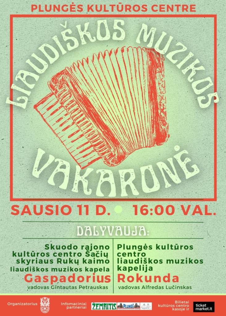 Liaudiškos muzikos vakaronė