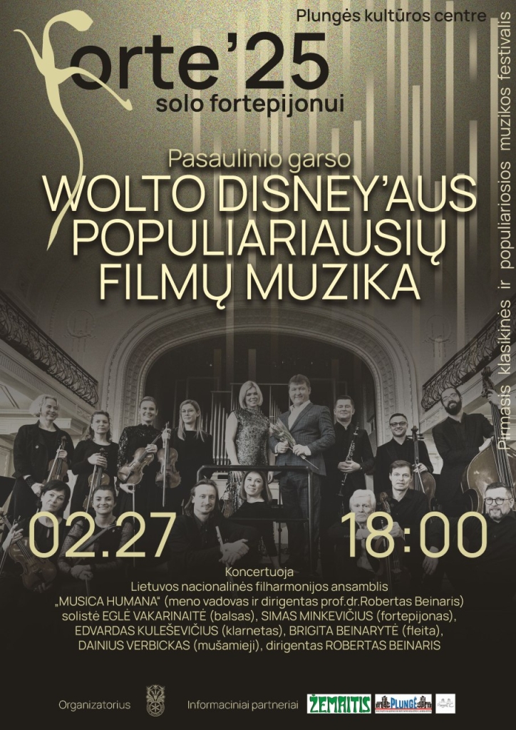 Wolto Disney‘aus populiariausių filmų muzika