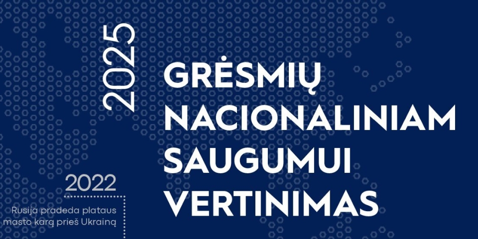 Grėsmių nacionaliniam saugumui vertinimas. 2025